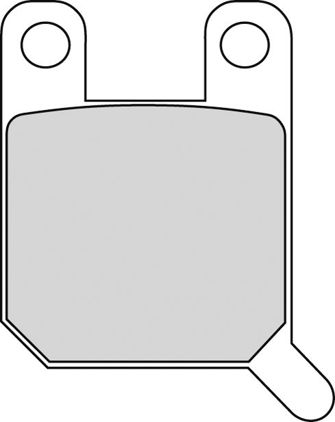 FDB2107P BRAKE PADS ORGANIC