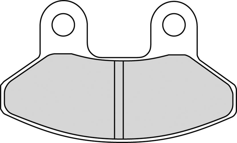 FDB2108AG BRAKE PADS ORGANIC