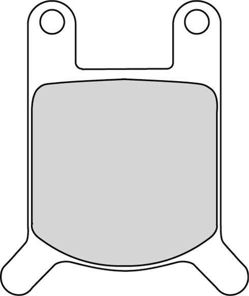 FDB213P BRAKE PADS ORGANIC