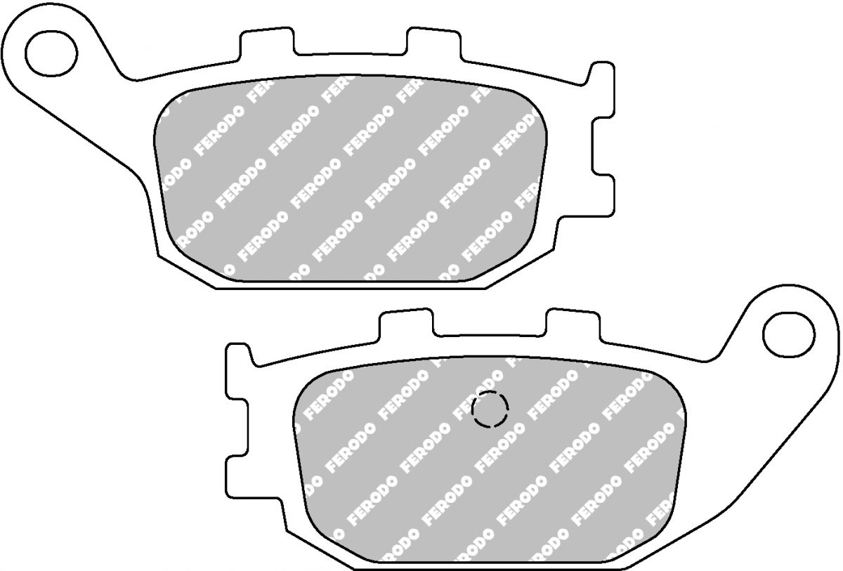 FDB2130AG BRAKE PADS ORGANIC