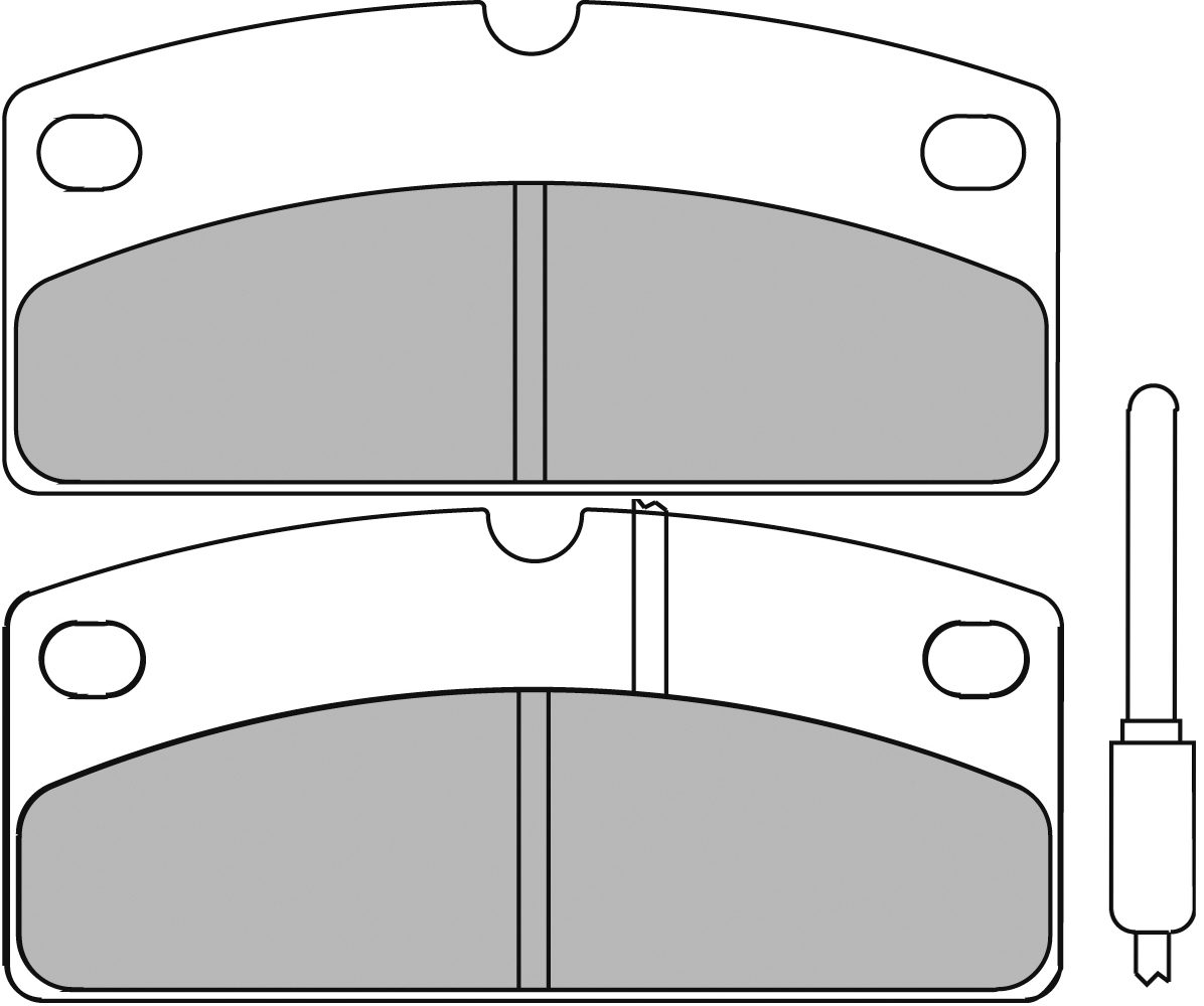 FDB2153P BRAKE PADS ORGANIC