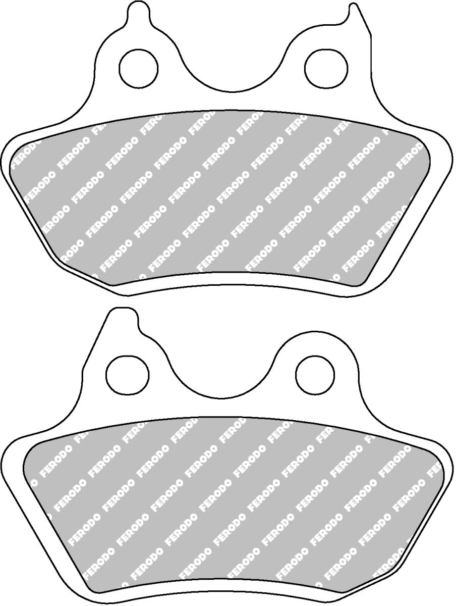 FDB2202P BRAKE PADS ORGANIC