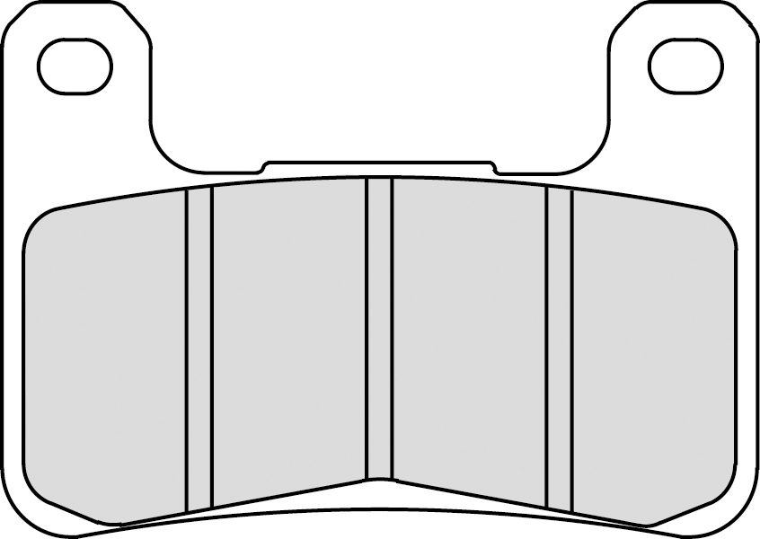 FDB2204 ZRAC BRAKE PADS SINTER RACING