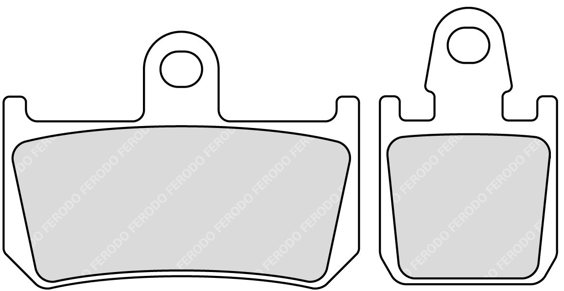 FDB2217CPRO BRAKE PADS CERAMIC