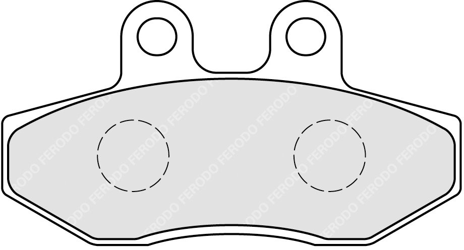 FDB2224P BRAKE PADS ORGANIC