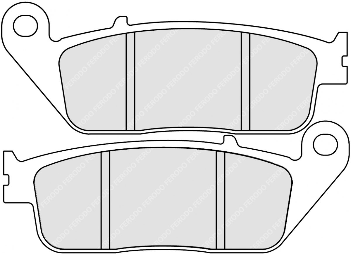 FDB2225EF BRAKE PADS ORGANIC