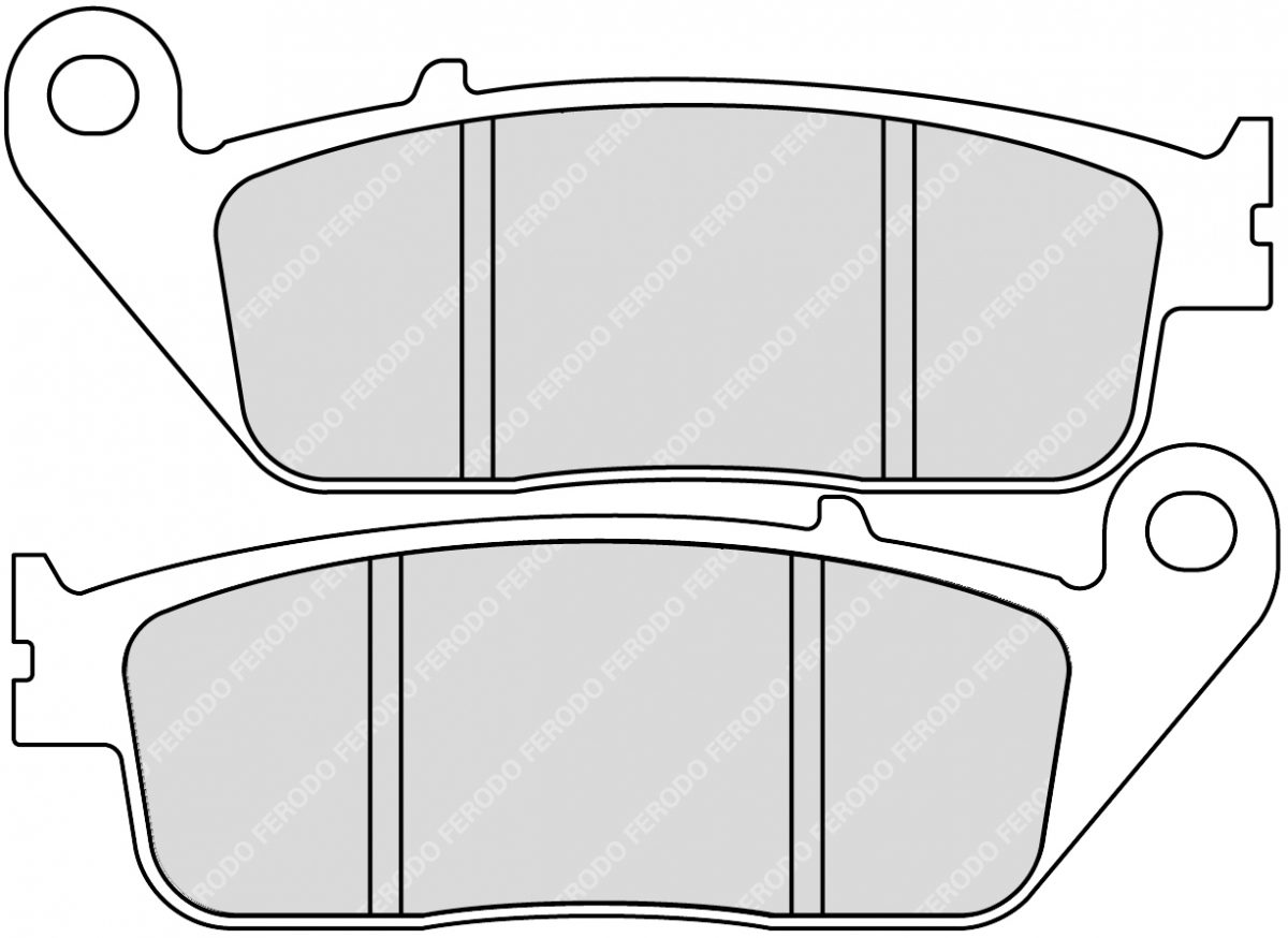 FDB2225SM BRAKE PADS SINTER SCOOTER