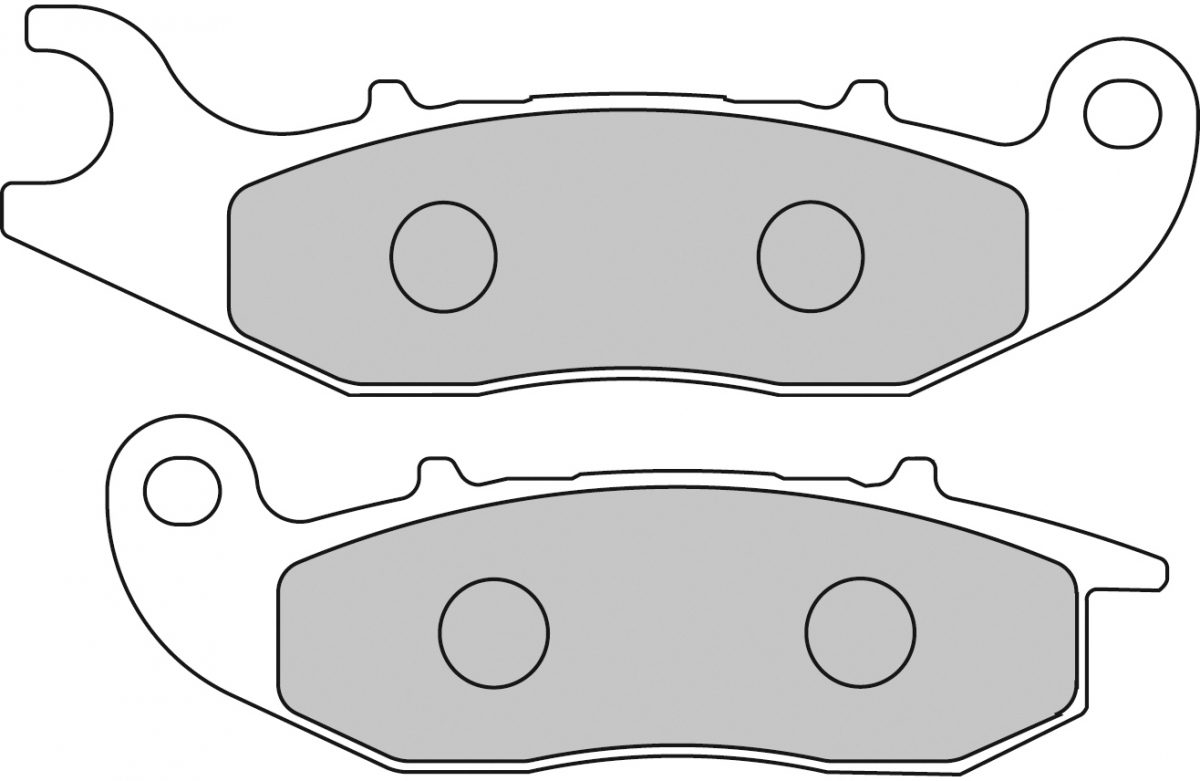 FDB2242P BRAKE PADS ORGANIC
