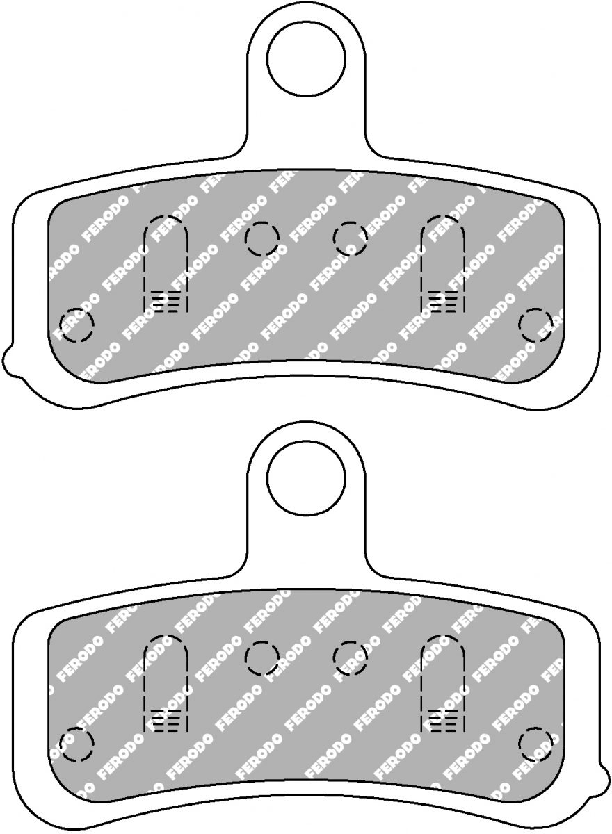 FDB2250ST BRAKE PADS SINTER