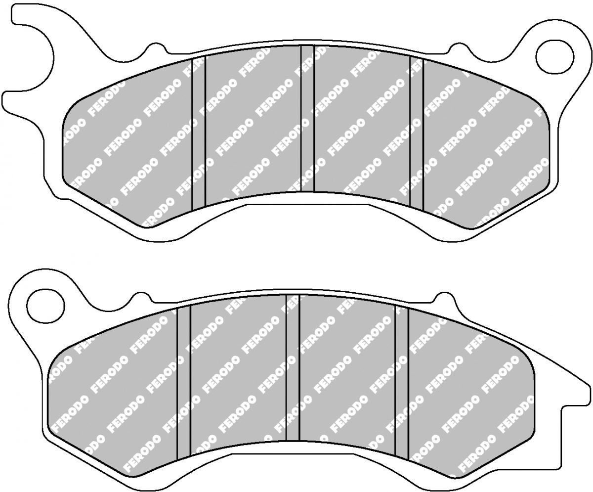 FDB2256EF BRAKE PADS ORGANIC