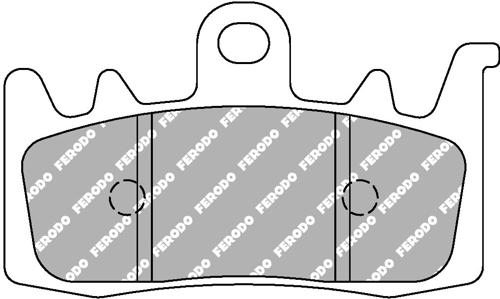 FDB2265EF BRAKE PADS ORGANIC