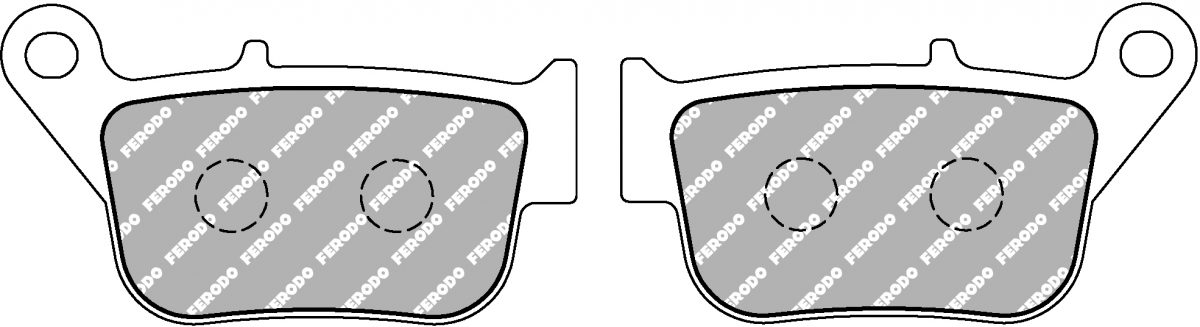 FDB2279AG BRAKE PADS ORGANIC