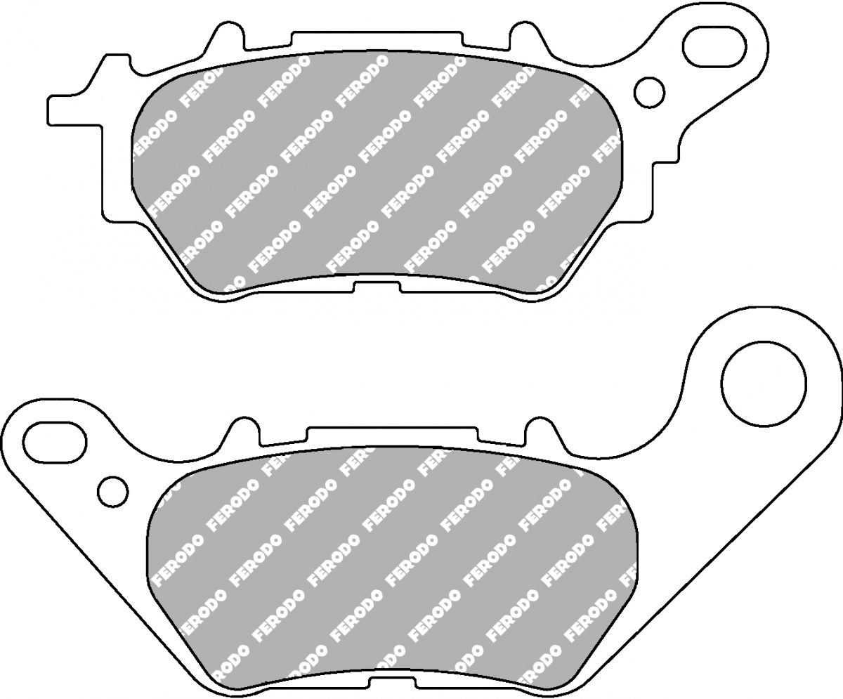 FDB2283EF BRAKE PADS ORGANIC