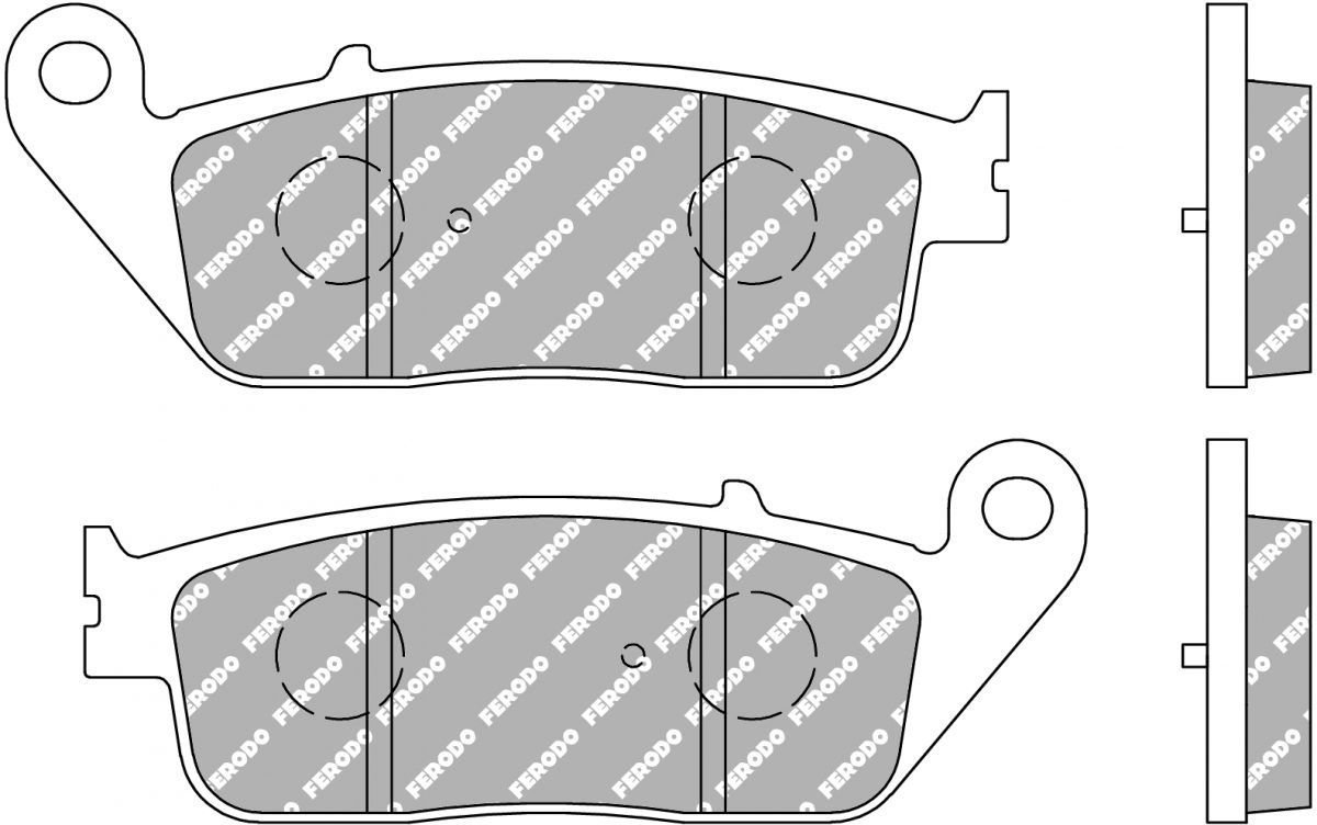 FDB2288EF BRAKE PADS ORGANIC