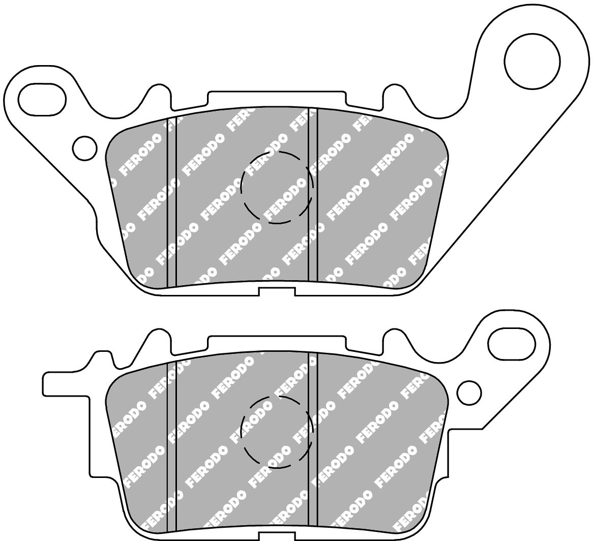 FDB2290EF BRAKE PADS ORGANIC