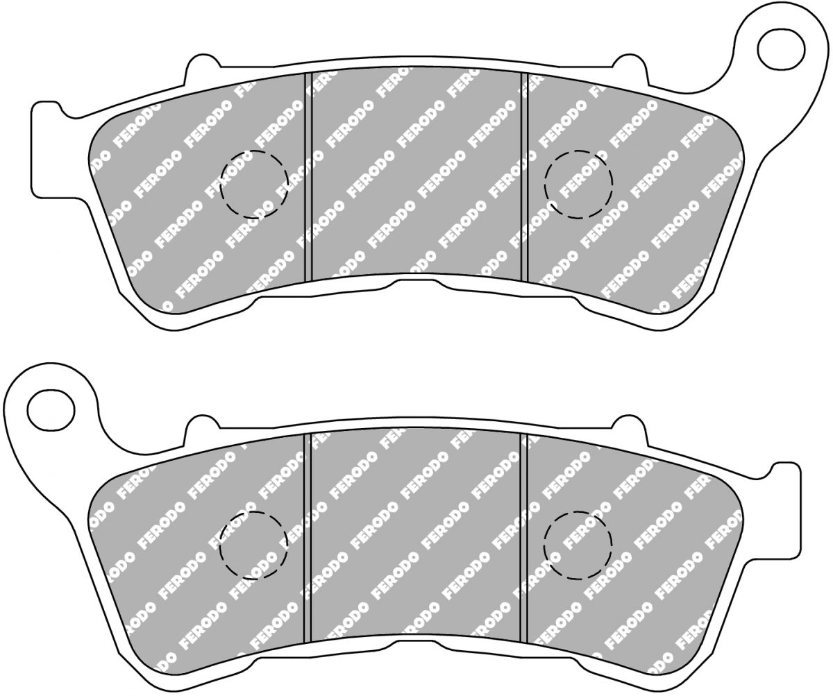 FDB2299P BRAKE PADS PLATINUM