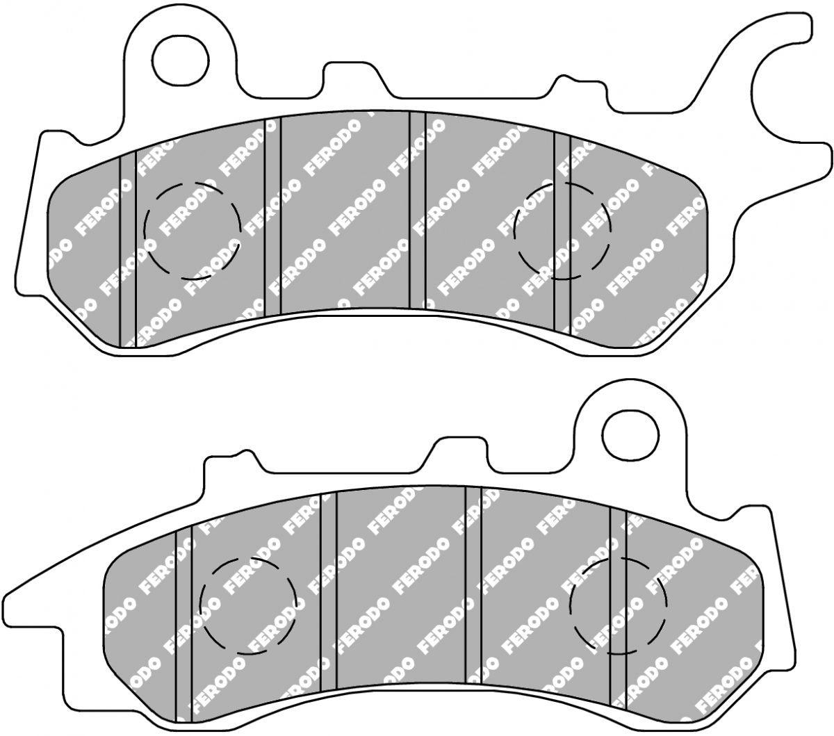 FDB2313EF BRAKE PADS ORGANIC