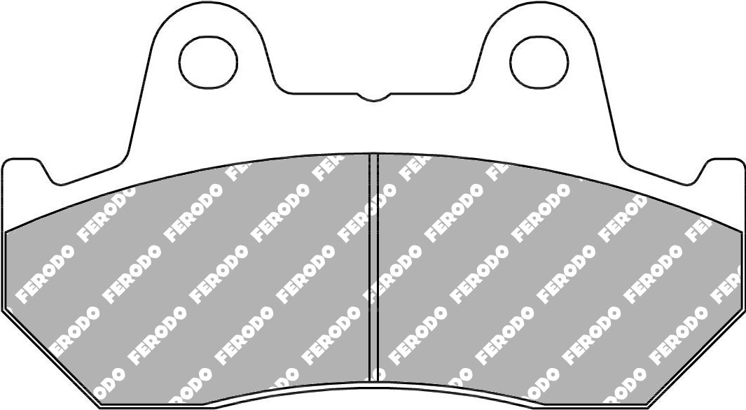 FDB244EF BRAKE PADS ORGANIC