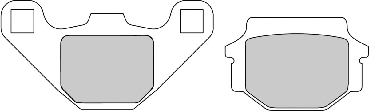 FDB314EF BRAKE PADS ORGANIC