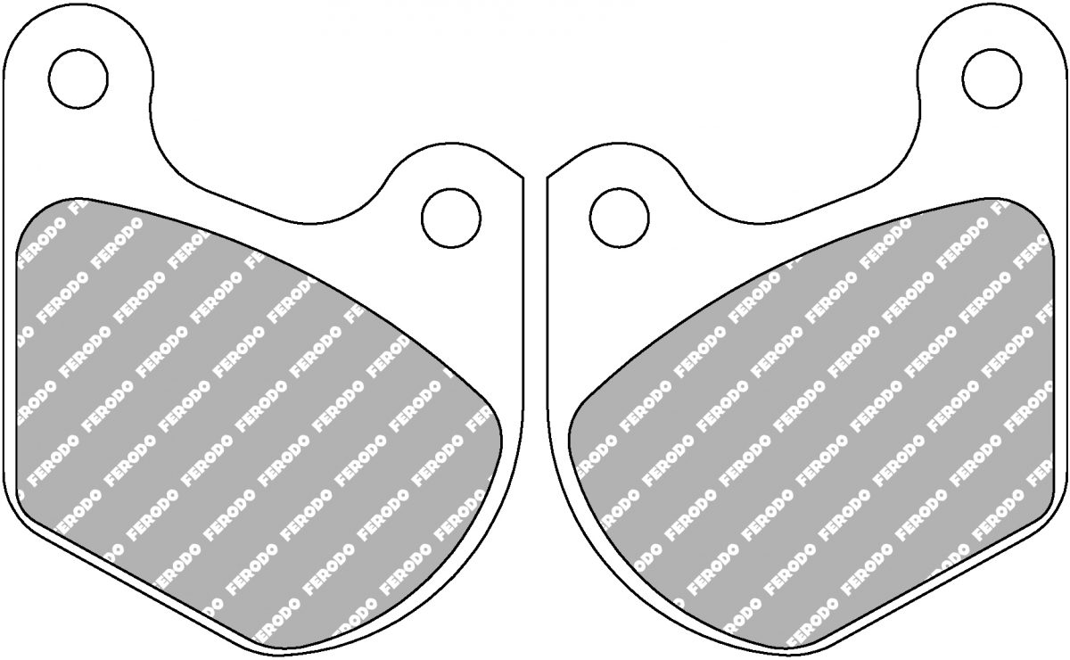 FDB334P BRAKE PADS ORGANIC