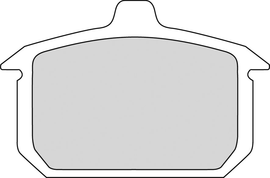 FDB335P BRAKE PADS ORGANIC