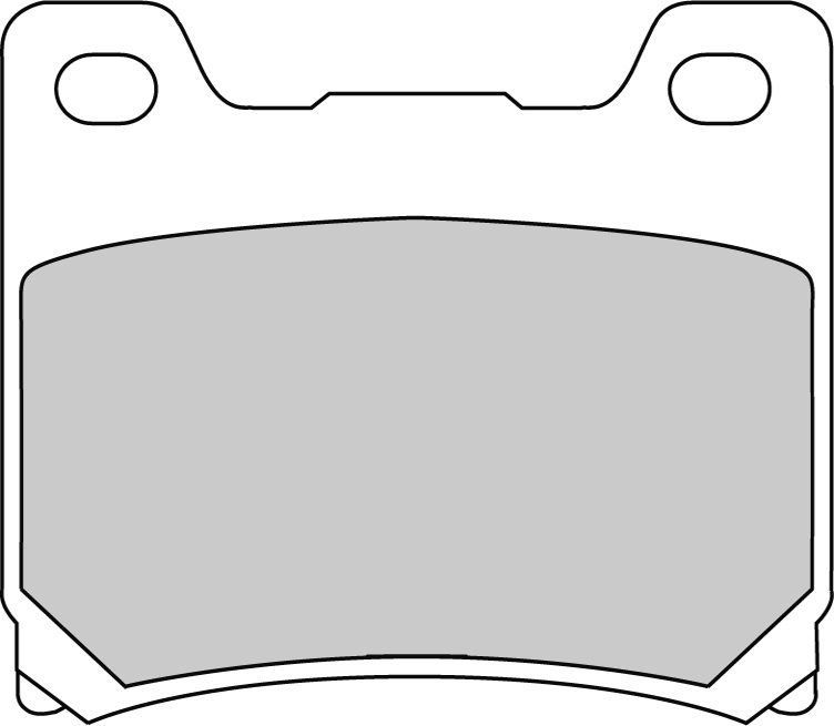 FDB337EF BRAKE PADS ORGANIC