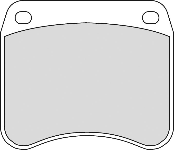 FDB342P BRAKE PADS ORGANIC