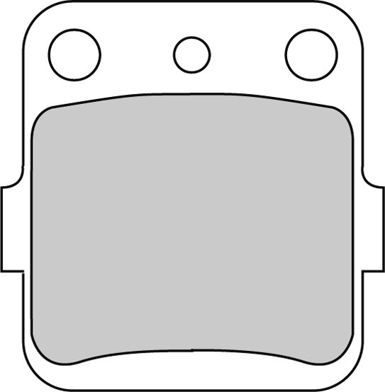 FDB381EF BRAKE PADS ORGANIC
