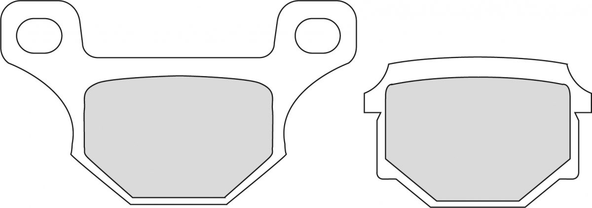 FDB384P BRAKE PADS ORGANIC