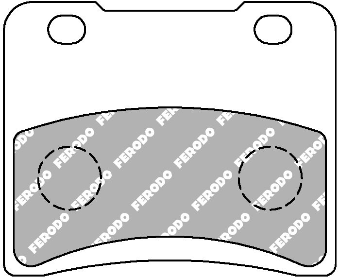 FDB390P BRAKE PADS ORGANIC
