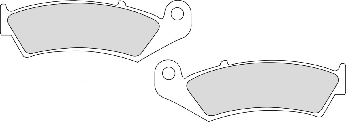 FDB496P BRAKE PADS ORGANIC