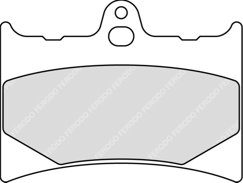 FDB498P BRAKE PADS ORGANIC