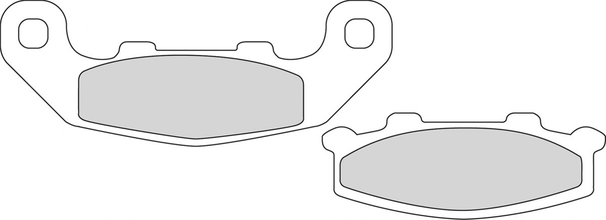 FDB508P BRAKE PADS ORGANIC