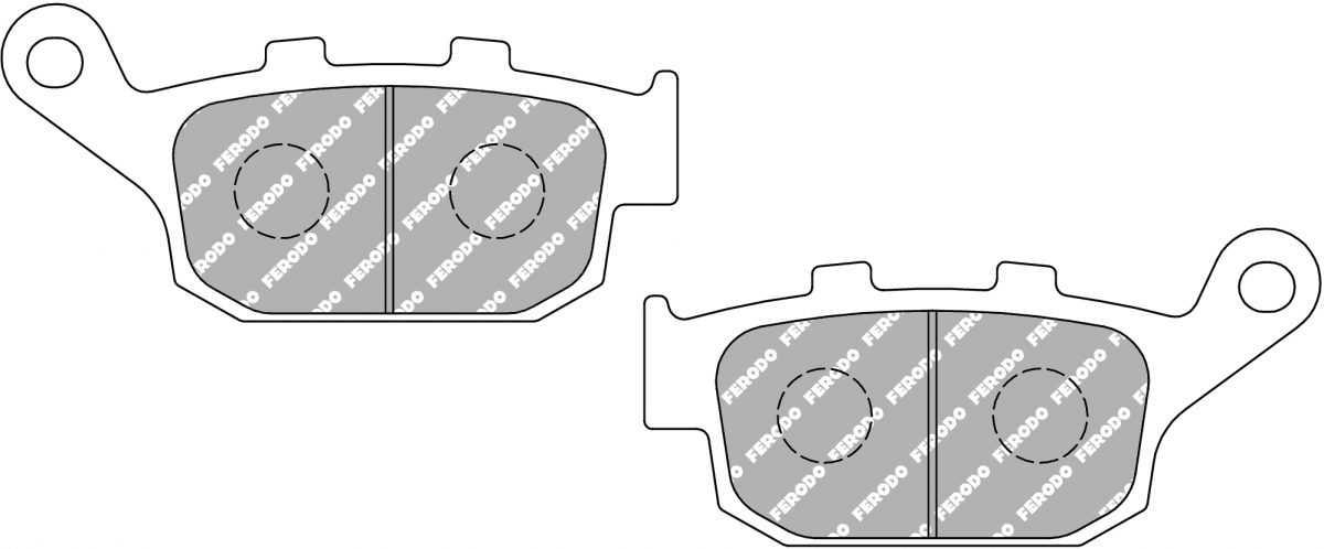 FDB531EF BRAKE PADS ORGANIC