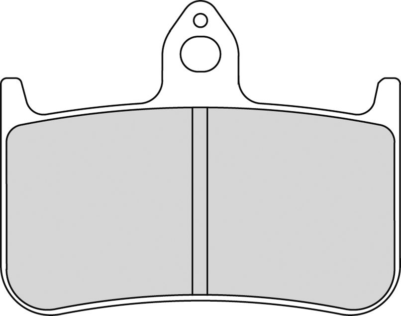 FDB533P BRAKE PADS ORGANIC