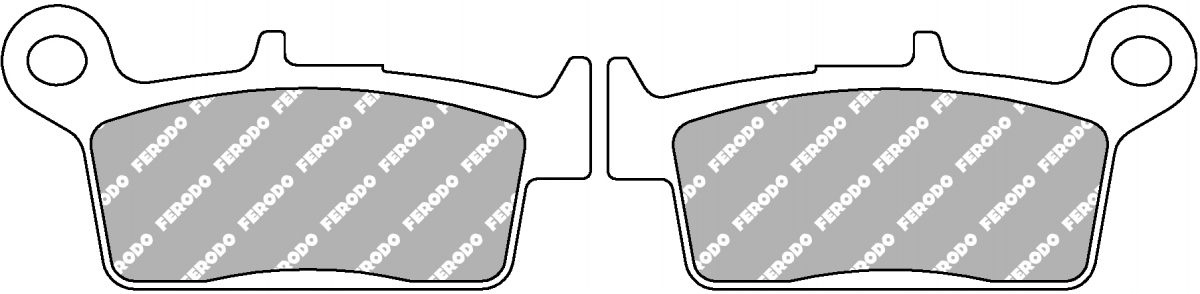 FDB539EF BRAKE PADS ORGANIC