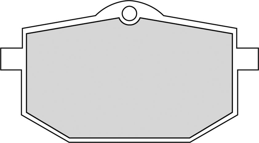 FDB583P BRAKE PADS ORGANIC