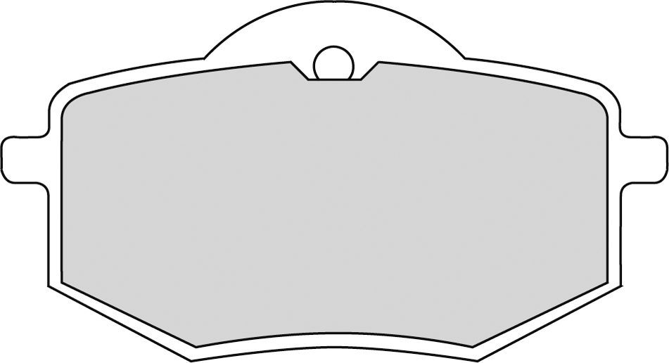 FDB591P BRAKE PADS ORGANIC