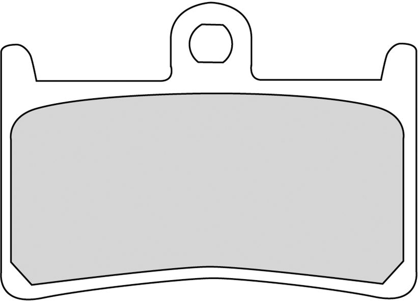 FDB605 CPRO BRAKE PADS ORGANIC RACING