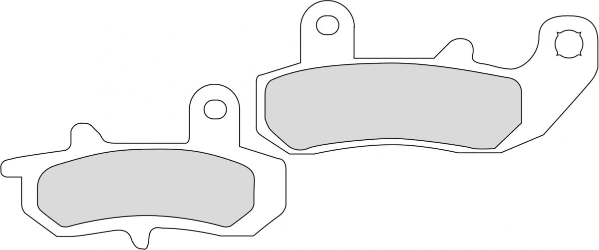 FDB607P BRAKE PADS ORGANIC