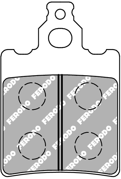 FDB624AG BRAKE PADS ORGANIC
