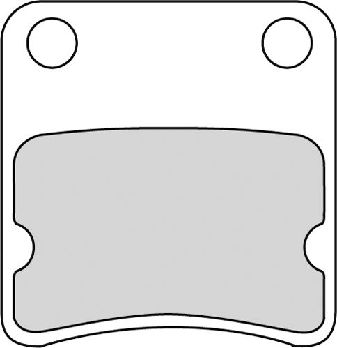 FDB625EF  BRAKE PADS ORGANIC