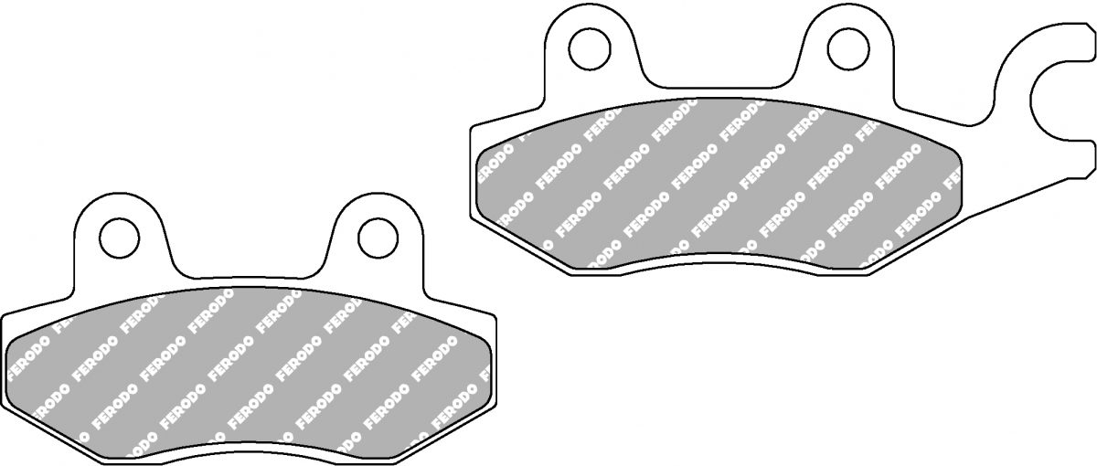 FDB631AG BRAKE PADS SCOOTER