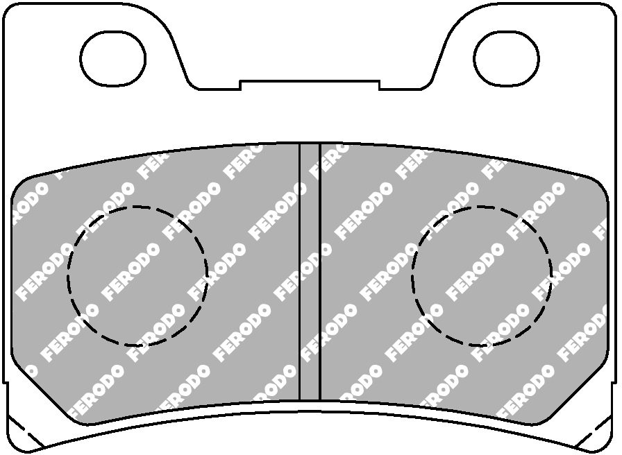 FDB637P BRAKE PADS ORGANIC