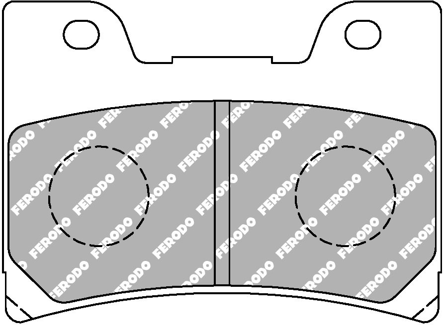 FDB666P BRAKE PADS ORGANIC