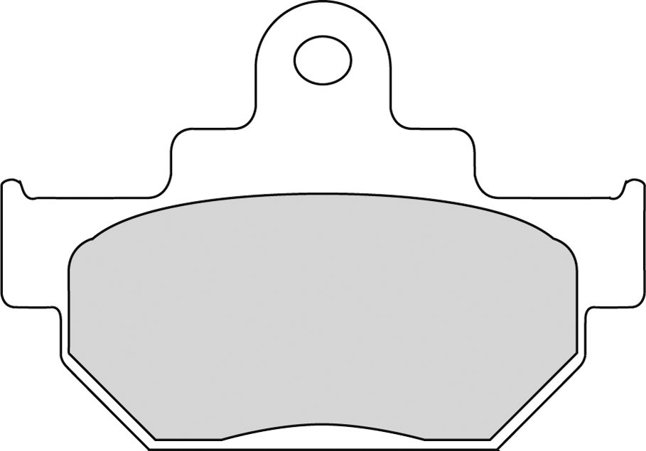 FDB673P BRAKE PADS ORGANIC
