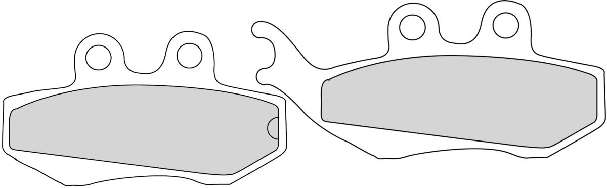 FDB677EF BRAKE PADS ORGANIC