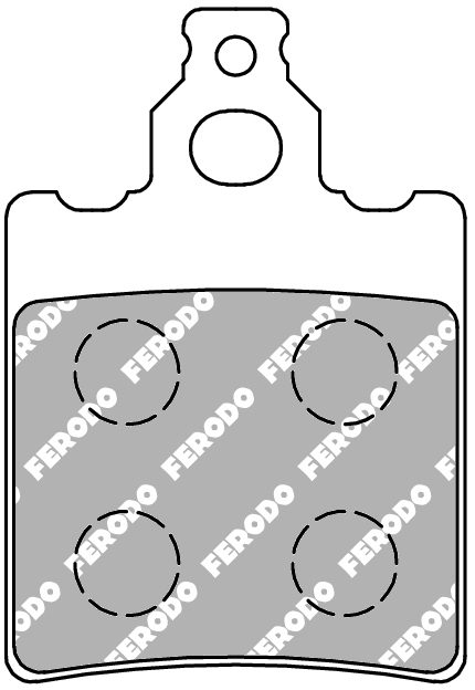 FDB694AG BRAKE PADS ORGANIC