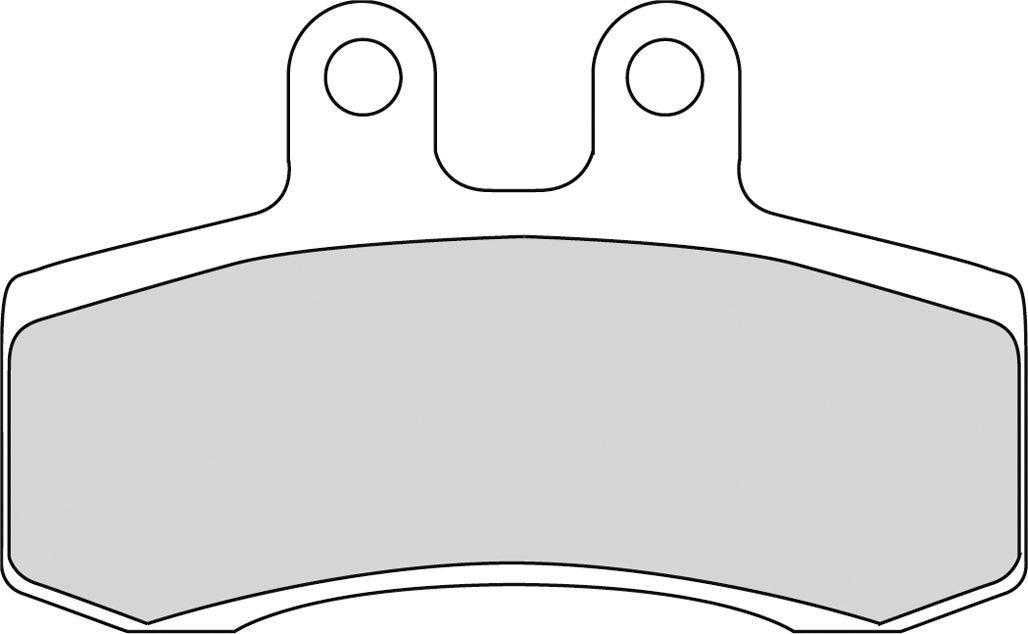 FDB782P BRAKE PADS ORGANIC