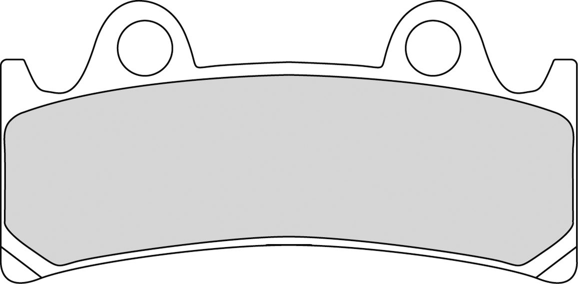 FDB864P BRAKE PADS ORGANIC